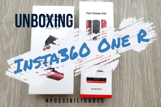 Unboxing da Insta360 One R